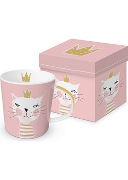 ppd Kubek jumbo &quot;Happy birthday Princess&quot; w kolorze jasnoróżowym - 350 ml ze sklepu Limango Polska w kategorii Naczynia - zdjęcie 186550525