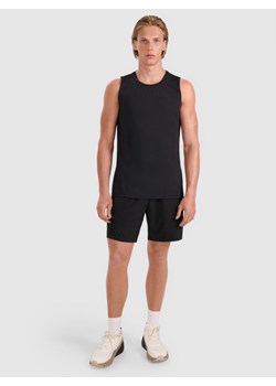 Męskie spodenki treningowe 4F 4FWMM00TFSHM1311 - czarne ze sklepu Sportstylestory.com w kategorii Spodenki męskie - zdjęcie 186552265