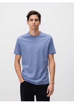 Reserved - T-shirt regular fit z modalem - granatowy ze sklepu Reserved w kategorii T-shirty męskie - zdjęcie 186552948