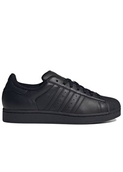 Buty unisex adidas Originals Superstar II JI0081 - czarne ze sklepu streetstyle24.pl w kategorii Buty sportowe męskie - zdjęcie 186553578