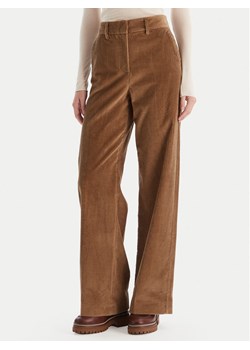 Weekend Max Mara Spodnie materiałowe Tania 2525136092 Brązowy Wide Leg ze sklepu MODIVO w kategorii Spodnie damskie - zdjęcie 186553906