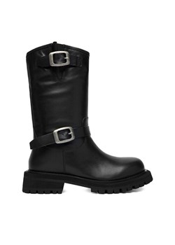 G-Star Raw Botki EO-ERVA-LT2520-101 Czarny ze sklepu MODIVO w kategorii Botki - zdjęcie 186553929