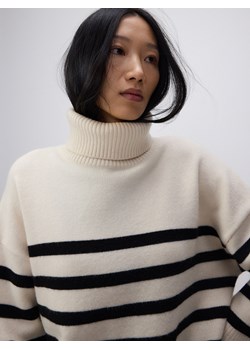 Reserved - Sweter z golfem - wielobarwny ze sklepu Reserved w kategorii Swetry damskie - zdjęcie 186555048