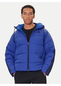 adidas Kurtka puchowa Essentials Climawarm 3-Stripes JW9099 Niebieski Regular Fit ze sklepu MODIVO w kategorii Kurtki męskie - zdjęcie 186555677
