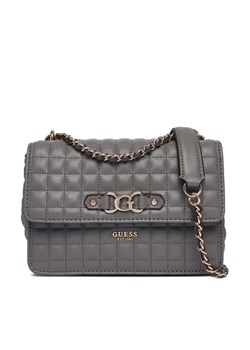 Guess Torebka Nadira HWQG84 24210 Szary ze sklepu MODIVO w kategorii Kopertówki - zdjęcie 186555725
