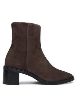 Calvin Klein Botki HW0HW02592 Brązowy ze sklepu MODIVO w kategorii Botki - zdjęcie 186555749