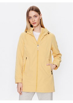 Volcano Płaszcz przejściowy J-Billie L22342-S23 Żółty Regular Fit ze sklepu MODIVO w kategorii Płaszcze damskie - zdjęcie 186555775