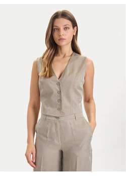 Guess Kamizelka W5YH51 WH5N2 Zielony Regular Fit ze sklepu MODIVO w kategorii Kamizelki damskie - zdjęcie 186555797