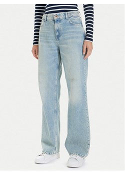 Mustang Jeansy Madison 1016929 Niebieski Wide Fit ze sklepu MODIVO w kategorii Jeansy damskie - zdjęcie 186555867