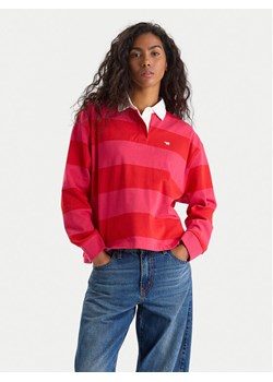 Mustang Polo Anna 1016773 Czerwony Relaxed Fit ze sklepu MODIVO w kategorii Bluzki damskie - zdjęcie 186555926