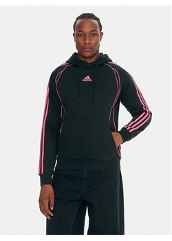 adidas Bluza adicolor Teamgeist JY6392 Czarny Regular Fit ze sklepu MODIVO w kategorii Bluzy męskie - zdjęcie 186555928