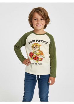 Sinsay - Koszulka z długimi rękawami PAW Patrol - kremowy ze sklepu Sinsay w kategorii T-shirty chłopięce - zdjęcie 186558087