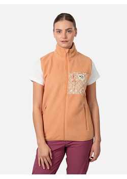 KARI TRAA Kamizelka polarowa "Rothe" w kolorze brzoskwiniowym ze sklepu Limango Polska w kategorii Kamizelki damskie - zdjęcie 186560817