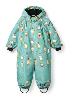 Småfolk Kombinezon zimowy w kolorze turkusowym ze sklepu Limango Polska w kategorii Kombinezony i kurtki - zdjęcie 186560996