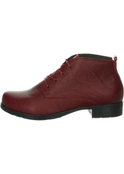 Think! Skórzane trzewiki w kolorze czerwonym ze sklepu Limango Polska w kategorii Półbuty damskie - zdjęcie 186561359