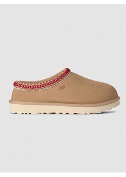 UGG Skórzane kapcie &quot;Tasman II&quot; w kolorze beżowo-czerwonym ze sklepu Limango Polska w kategorii Kapcie damskie - zdjęcie 186561709