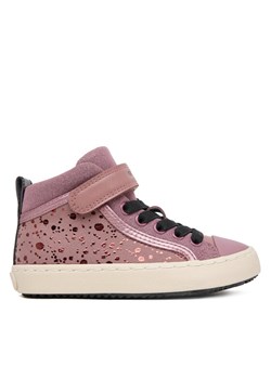 Sneakersy Geox J Kalispera J744GI 0DHHH C8049 M Różowy ze sklepu eobuwie.pl w kategorii Buty sportowe dziecięce - zdjęcie 186561739