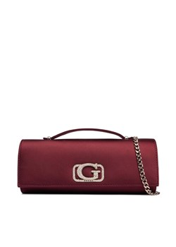 Torebka Guess Zalina Mini HWSE93 50720 Bordowy ze sklepu eobuwie.pl w kategorii Kopertówki - zdjęcie 186561778