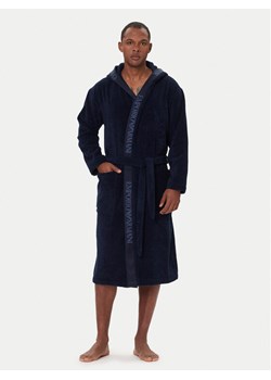 Emporio Armani Underwear Szlafrok EM002255 AF14986 UB102 Granatowy ze sklepu MODIVO w kategorii Szlafroki męskie - zdjęcie 186562775