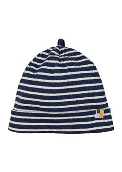 loud + proud Czapka beanie w kolorze granatowo-białym ze sklepu Limango Polska w kategorii Czapki dziecięce - zdjęcie 186564199