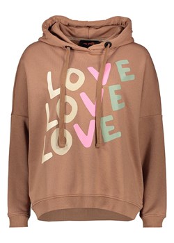 miss goodlife Bluza &quot;Love&quot; w kolorze jasnobrązowym ze sklepu Limango Polska w kategorii Bluzy damskie - zdjęcie 186564407