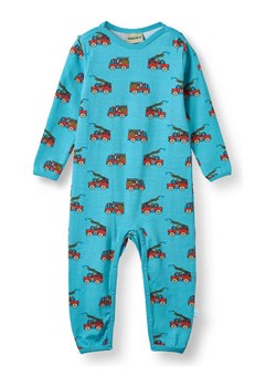 Småfolk Rampers w kolorze niebieskim ze sklepu Limango Polska w kategorii Rampersy - zdjęcie 186564677