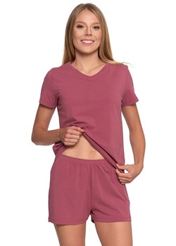 Piżama Moraj PDD2800-005 dark pink ze sklepu kontri.pl w kategorii Piżamy damskie - zdjęcie 186565285