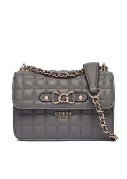 Torebka Guess Nadira Mini HWQG84 24780 Szary ze sklepu eobuwie.pl w kategorii Kopertówki - zdjęcie 186566626