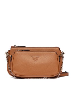 Torebka Guess Noelle II Mini HWZG96 72710 Brązowy ze sklepu eobuwie.pl w kategorii Listonoszki - zdjęcie 186566646