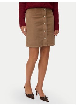 Vero Moda Spódnica mini Etta 10315342 Beżowy Regular Fit ze sklepu MODIVO w kategorii Spódnice - zdjęcie 186567328