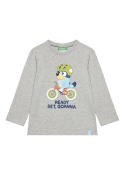 United Colors Of Benetton Bluzka 3I1XG10KH Szary Regular Fit ze sklepu MODIVO w kategorii T-shirty chłopięce - zdjęcie 186567339