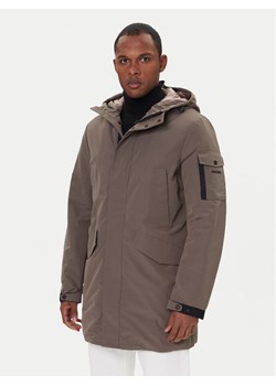 Geox Parka Velletri M5628F T3285 F1432 Brązowy Regular Fit ze sklepu MODIVO w kategorii Parki męskie - zdjęcie 186567367