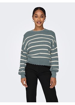 ONLY Sweter w kolorze niebiesko-białym ze sklepu Limango Polska w kategorii Swetry damskie - zdjęcie 186568496