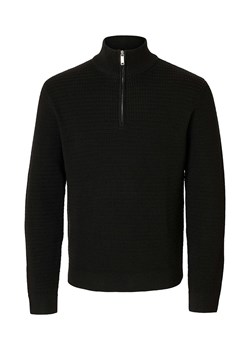 SELECTED HOMME Sweter &quot;Theo&quot; w kolorze czarnym ze sklepu Limango Polska w kategorii Swetry męskie - zdjęcie 186568505