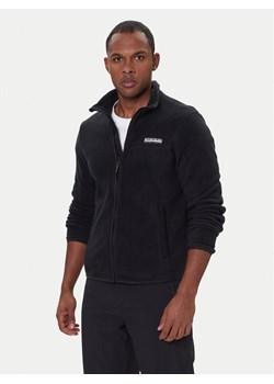 Napapijri Polar T-Dergana NP0A88V1 Czarny Regular Fit ze sklepu MODIVO w kategorii Bluzy męskie - zdjęcie 186569917