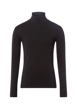 Marc O'Polo Mężczyźni - Koszula z długim rękawem Mężczyźni Bawełna czarny jednolity ze sklepu vangraaf w kategorii T-shirty męskie - zdjęcie 186570448
