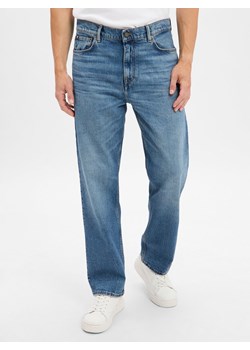 Tommy Hilfiger Dżinsy - River Mężczyźni Bawełna light stone jednolity ze sklepu vangraaf w kategorii Jeansy męskie - zdjęcie 186570488
