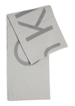 Calvin Klein Damski szalik z dzianiny z zawartością kaszmiru Kobiety Wełna jasny szary wzorzysty ze sklepu vangraaf w kategorii Szaliki i chusty damskie - zdjęcie 186570489