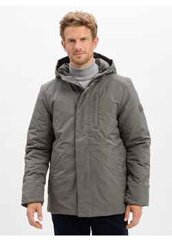 G-Star RAW Męska kurtka zimowa - Clean Vodan Mężczyźni szary jednolity ze sklepu vangraaf w kategorii Kurtki męskie - zdjęcie 186570495