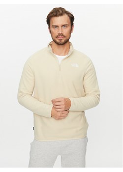 The North Face Polar Glacier NF0A855W Écru Regular Fit ze sklepu MODIVO w kategorii Bluzy męskie - zdjęcie 186571899