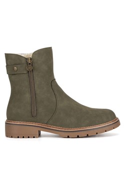Botki Go Soft WS6207-10 Khaki ze sklepu eobuwie.pl w kategorii Botki - zdjęcie 186571935