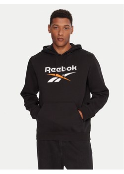 Reebok Bluza RK25151CCM Czarny Regular Fit ze sklepu MODIVO w kategorii Bluzy męskie - zdjęcie 186571939