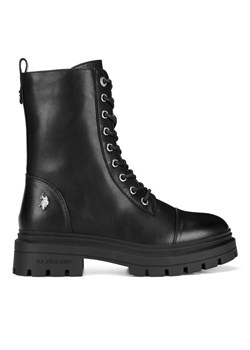 Trzewiki U.S. Polo Assn. ALICJA002W/DY1 Czarny ze sklepu eobuwie.pl w kategorii Workery damskie - zdjęcie 186571987