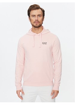 EA7 Emporio Armani Bluza 8NPM04 PJ05Z 1418 Różowy Regular Fit ze sklepu MODIVO w kategorii Bluzy męskie - zdjęcie 186571995