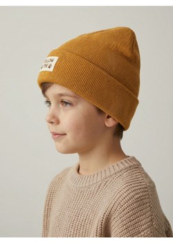 Sinsay - Czapka beanie - żółty - id: 088FG-18X - marki Sinsay - 186573105 Sinsay - Czapka beanie - żółty ze sklepu Sinsay w kategorii Czapki dziecięce - zdjęcie 186573105
