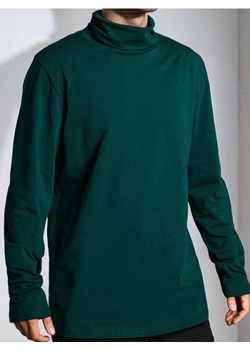 Sinsay - Bawełniany golf basic - zielony ze sklepu Sinsay w kategorii Swetry męskie - zdjęcie 186573178