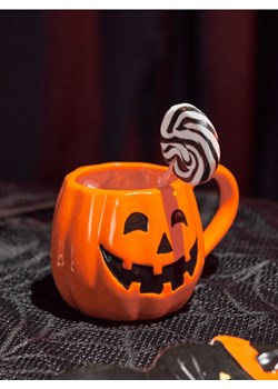 Sinsay - Kubek w kształcie dyni Halloween - pomarańczowy ze sklepu Sinsay w kategorii Kubki - zdjęcie 186573189
