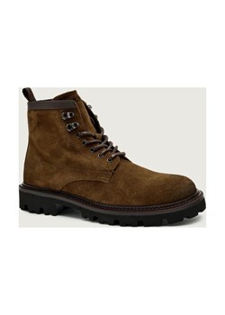BOSS BLACK Skórzane trapery Julyo_Halb_sdlt ze sklepu Gomez Fashion Store w kategorii Buty zimowe męskie - zdjęcie 186573848