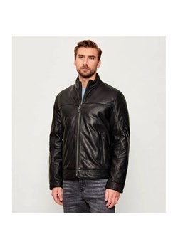 Joop! Skórzana kurtka Rone | Regular Fit ze sklepu Gomez Fashion Store w kategorii Kurtki męskie - zdjęcie 186573955