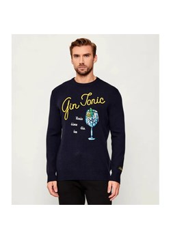 ST.Barth Sweter Heron DRINK GIN | Regular Fit | z dodatkiem wełny i kaszmiru ze sklepu Gomez Fashion Store w kategorii Swetry męskie - zdjęcie 186573979